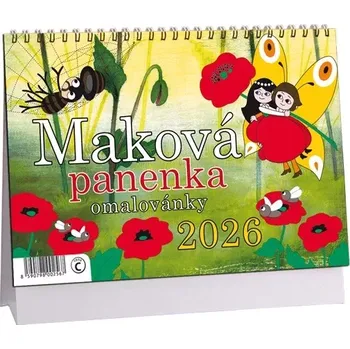 Kalendář Kalendář Maková panenka 2026 (K813)