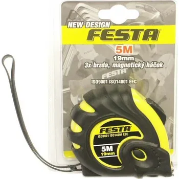 metr metr svinovací 5m s magnetem Festa