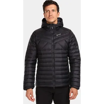 Kilpi Pyramiden-M černá UM0115KIBLK pánská lehká péřová bunda DWR - XXL