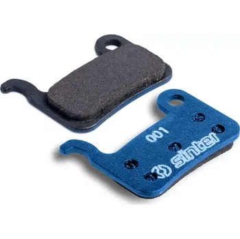Brzda na kolo SINTER - brzdové desticky SHIMANO A TYPE BLUE