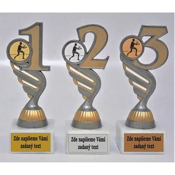 Tenis muž trofeje P401-3.22-830-31