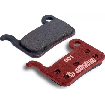 Brzda na kolo SINTER - brzdové desticky SHIMANO A TYPE RED nebalené