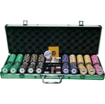 Pokerové sada ProZona Sada Las Vegas Pokerclub 500 ks, 14g, vysoké hodnoty