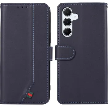 Pouzdro na mobilní telefon ABEEL 122881 ABEEL DELICATE Peněženkový obal Samsung Galaxy S25 FE modrý