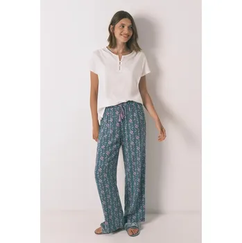 Dámské pyžamo Pyžamové kalhoty women'secret 3702257 tyrkysová 67X, vel. S