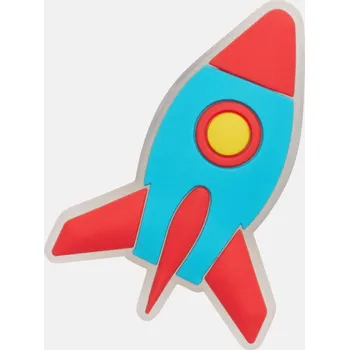 Dívčí pantofle Odznáček Jibbitz - Rocketship