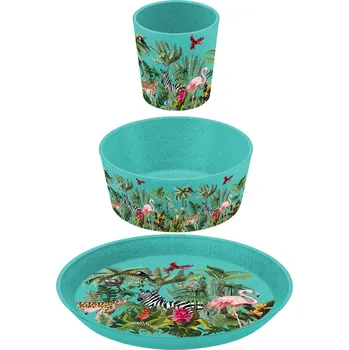 dětská jídelní sada Sada dětského nádobí DŽUNGLE, sada 3 ks, Koziol - doprava zdarma od 2999 Kč