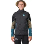 Hannah Kechu Vest anthracite pánská lehká zimní skialpová hybridní vesta Primaloft - XL