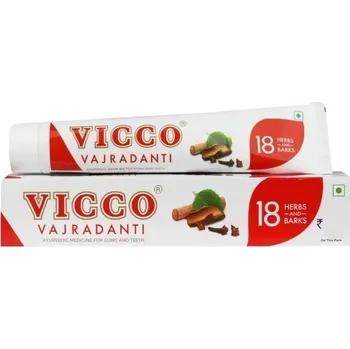 zubní pasta Ajurvédská bylinná zubní pasta Vicco 200 g