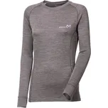 Progress MB TDRZ tm. šedá/levandule dámské triko dlouhý rukáv bambus merino vlna - M