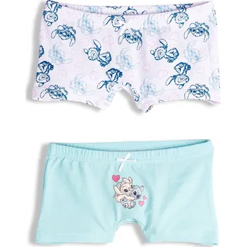 Dívčí spodní prádlo GATE Balení 2 kalhotek typu boyshorts Lilo & Stitch 6Y 825-0817/720