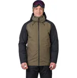 Hannah Mascon II dark olive/anthracite pánská zimní voděodolná lyžařská bunda 10000 - XXL
