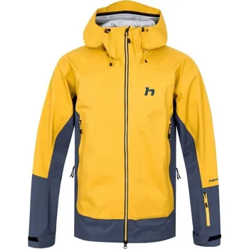 Pánská větrovka Hannah Mirage golden yellow/reflecting pond pánská lehká nepromokavá bunda 20000 - M