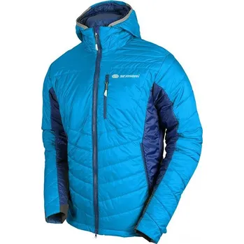 Sir Joseph Lotus hooded Man turquoise/navy pánská zimní lehká bunda Alpská vlna DWR - M