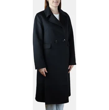 Dámský kabát Baťa dlouhý dámský kabát z prémiové vlny černé, vel. S