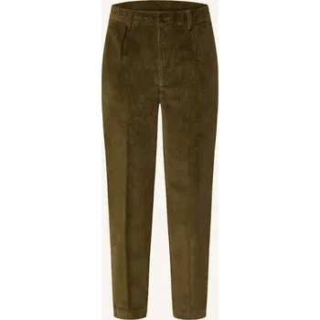 Pánské kalhoty Barbour Pánské Oblekové Kalhoty Slim Fit Z&nbsp;Manšestru, ol51...