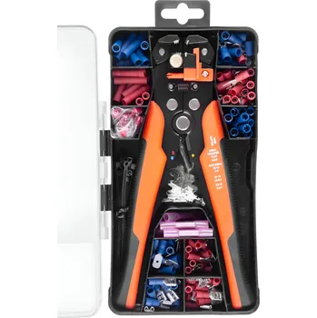 Kleště Sada 231ks kleště na odizolování kabelů/krimpovací Strend Pro