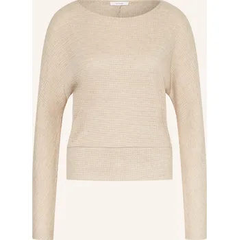 Dámské tričko Opus Dámské Tričko S Dlouhým Rukávem Sellu, béžová, 38