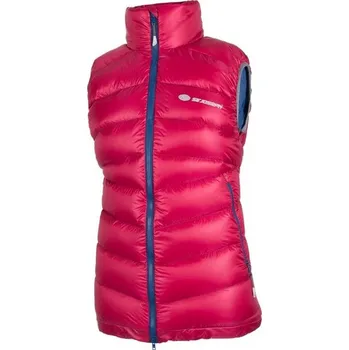 Dámská móda Sir Joseph Safir Lady Vest fuchsia lehká teplá dámská péřová zimní vesta DWR - M