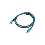 LANBERG Kabel USB 4.0 USB C vidlice,z obou stran niklovaný 1,5m 240W