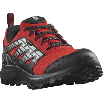 Pánská sportovní obuv Salomon Wander GTX 471486 fiery red/black/white pánské nízké nepromokavé boty - 42 EUR