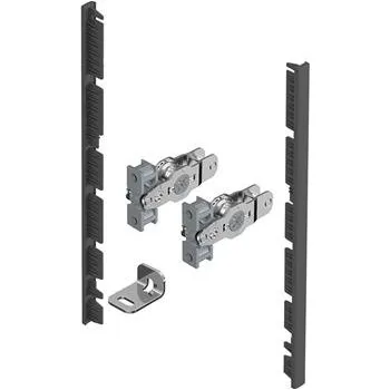 HETTICH AvanTech YOU sada spojek pro vnitřní čelo k bokům 187 antracit