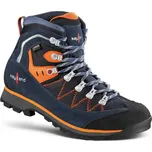 Kayland Plume Micro GTX blue orange pánské nepromokavé kombinované trekové boty - 45 EUR