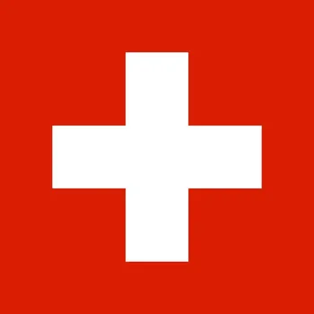 Vlajka Samolepka - vlajka Švýcarsko, 6x4cm