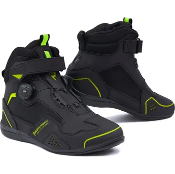 Moto obuv REBELHORN boty Spark II Black/Fluo Yellow - 39