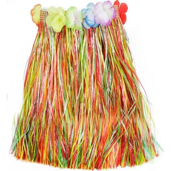 Sukně Havaj pro dospělé barevná 72 cm