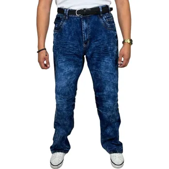 Pánské džíny Dtgreen Pánské modré džíny 14 Barva: Modrá, Velikost: 42