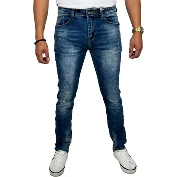 Pánské džíny M.Sara Pánské modré džíny 15 Barva: Modrá, Velikost: 31