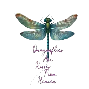 Nášivka Nažehlovací obrázek - vážka s citátem I (20,3 x 23,6 cm)