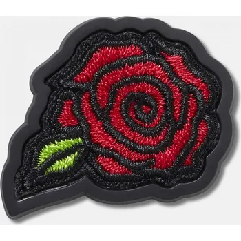 Dívčí pantofle Odznáček Jibbitz – Rose Varsity Patch