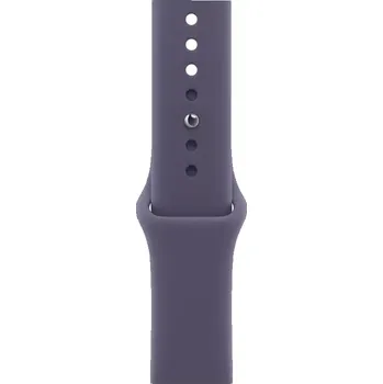 Chytré hodinky 46mm Mlžně fialový sportovní řemínek - M/L