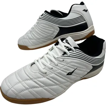 Pánská sálová obuv Sente Pánské bílé šněrovací sálovky Barva: Bílá, Velikost: 44