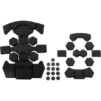 Airsoft FMA set polštářků do helmy z paměťové pěny YUNLIN - Více barev Barva: Black