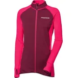 Progress Tispa fuchsie/švestka dámská funkční sportovní mikina Tecnostretch - S