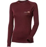 Progress MB TDRZ švestka/meruňka dámské triko dlouhý rukáv bambus merino vlna - L