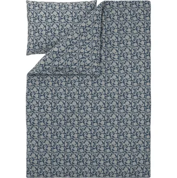 Povlečení LIVARNO® Ložní povlečení Renforcé, 140 x 200 cm , 70 x 90 cm (modrá)