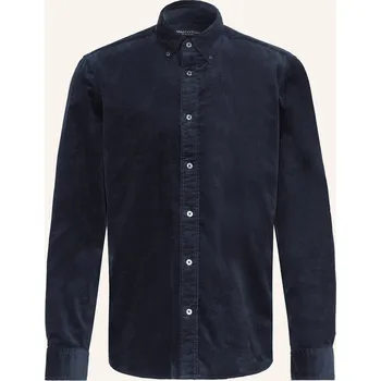 Pánská košile Marc O'polo Pánská Manšestrová Košile Regular Fit, tmavě...