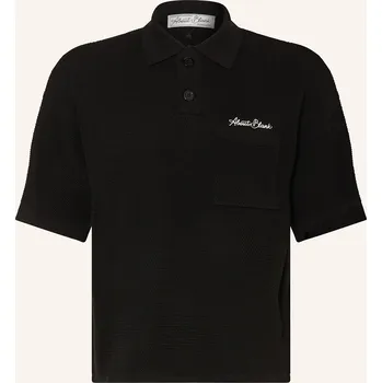 Pánská košile About:Blank Pánská Polokošile Z Piké Relaxed Fit, černá, M