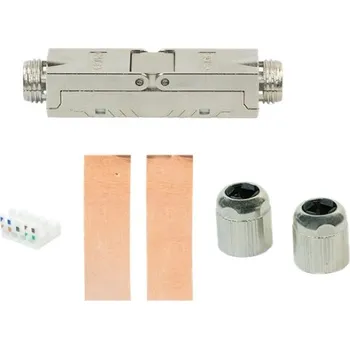 Síťový konektor LOGILINK Konektor: RJ45 spojka stíněný 8p8c 26AWG÷22AWG na kabel přímý