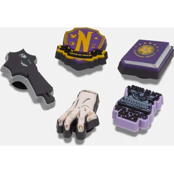 Dívčí pantofle Odznáček Jibbitz – Addams Family 5 ks