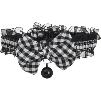 Obojek pro psa Bezpečný obojek se systémem proti udušení černý fashion SS