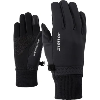 Dětské softshellové rukavice Ziener Lidealist GTX Touch Jr black - prstové velikost rukavic 6 let (4)