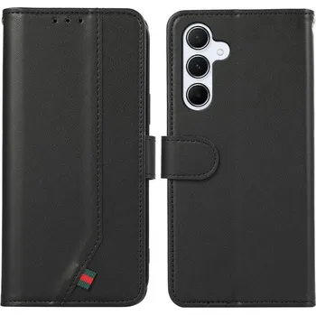 Pouzdro na mobilní telefon ABEEL 122878 ABEEL DELICATE Peněženkový obal Samsung Galaxy S25 FE černý