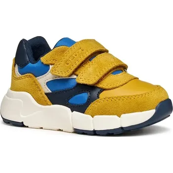 Dívčí tenisky Dětské tenisky Geox FLEXYPER B566GE.022BC.20.23 žlutá 18X, EUR 22