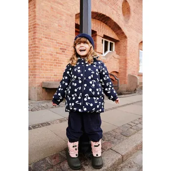 Chlapecká bunda Dětská bunda Liewood Anemone Long Jacket LW20194.9BYA námořnická modř 59X, vel. 110