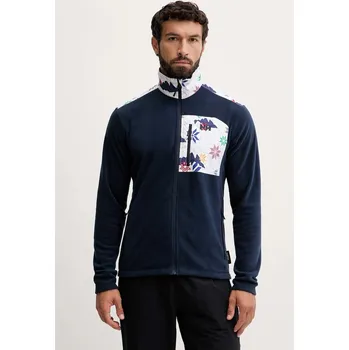 Pánská mikina Sportovní mikina Helly Hansen Daybreaker pánská, tmavomodrá barva, s aplikací 49454 59A, vel. L